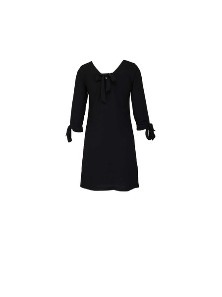 CAMAIEU Черни рокли с връзване CAMAIEU