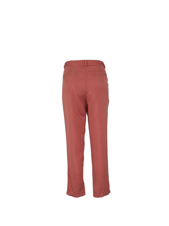 CAMAIEU Розови свободни панталони CAMAIEU