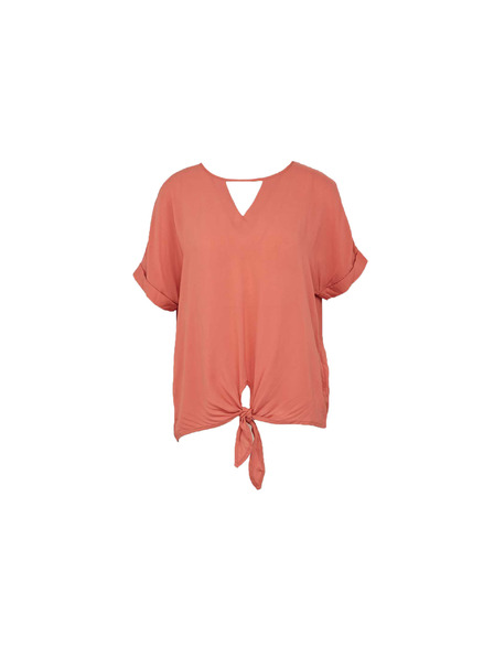 CAMAIEU Тухленочервена блуза CAMAIEU