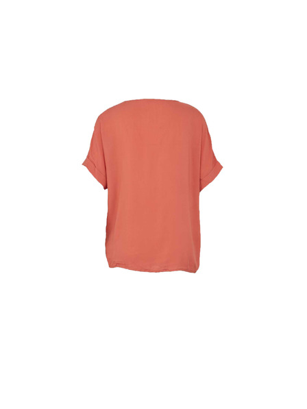 CAMAIEU Тухленочервена блуза CAMAIEU