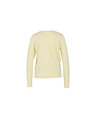 CAMAIEU Светложълт пуловер с копчета