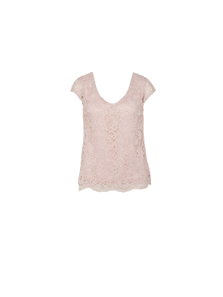 CAMAIEU Светлорозова блуза CAMAIEU