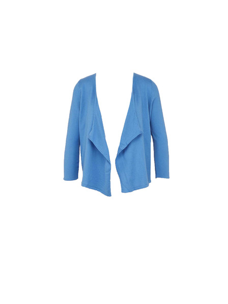 CAMAIEU Син къс кардиган CAMAIEU