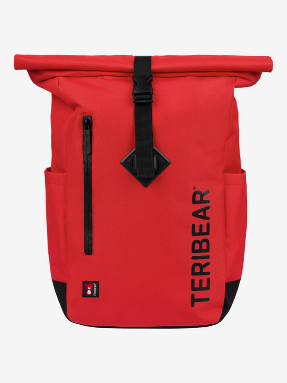 BAAGL  Червена раница с обвивка teribear червена Baagl