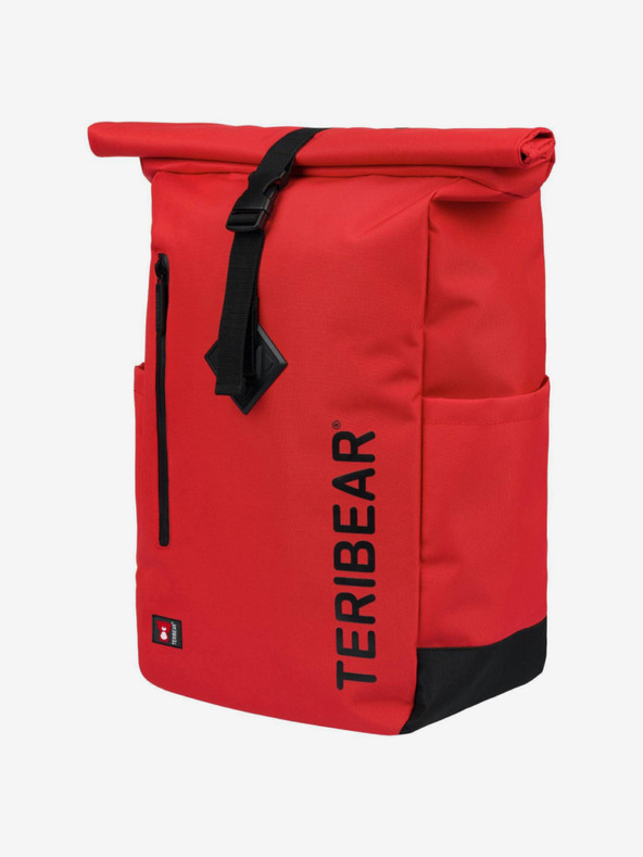 BAAGL  Червена раница с обвивка teribear червена Baagl