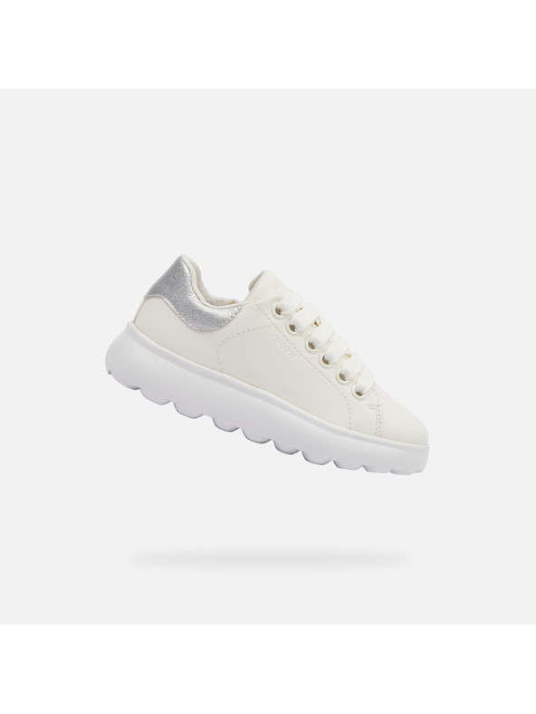 Geox Кремави детски маратонки Geox Puffypop Girl