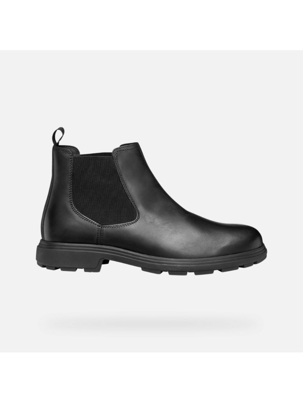 Geox Черна мъжка котешка обувка Geox Meiern