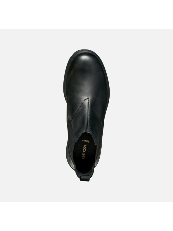 Geox Черна мъжка котешка обувка Geox Meiern
