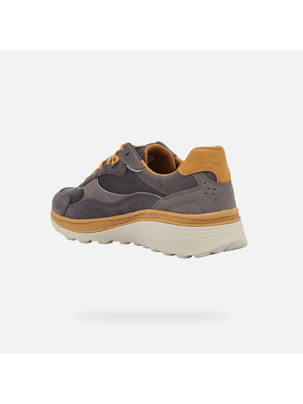 Geox Сиви мъжки маратонки Geox Spherica Actif X1