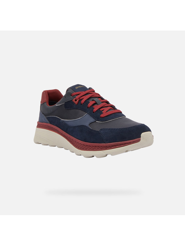 Geox Тъмно сини мъжки маратонки Geox Spherica Actif X1