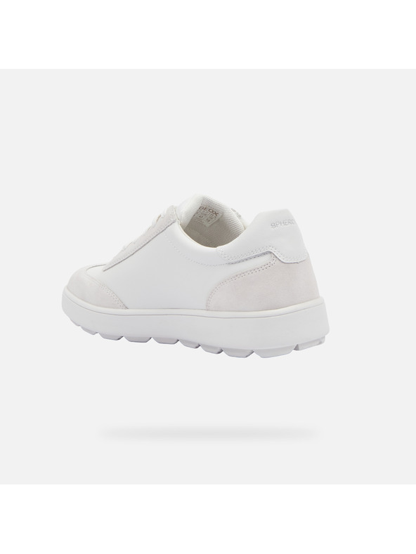 Geox Бели мъжки маратонки Geox Spherica ECUB-1
