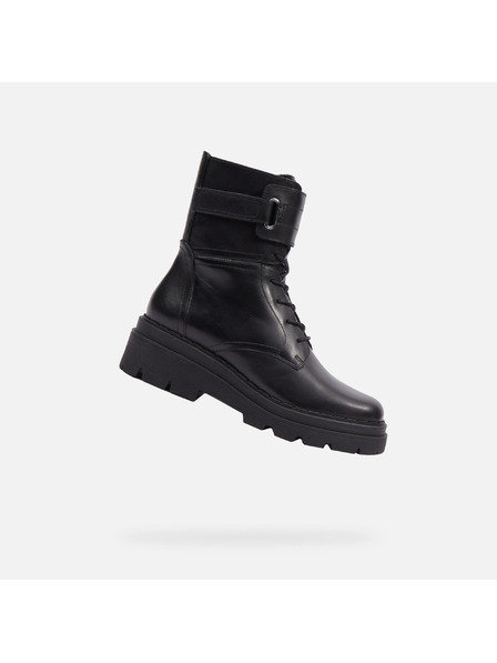 Geox Черни дамски анкл обувки Geox Felleny