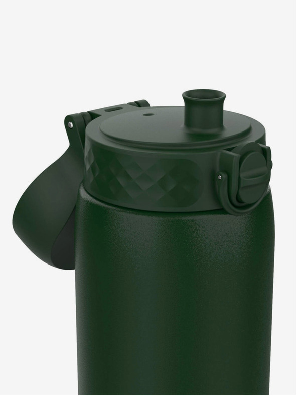 ION8 Тъмнозелена неръждаема бутилка Ion8 Leak Proof (1200 мл)