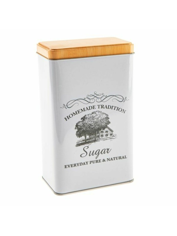 Casa de Engel Метална кутия за захар 12x19 см, 0/48