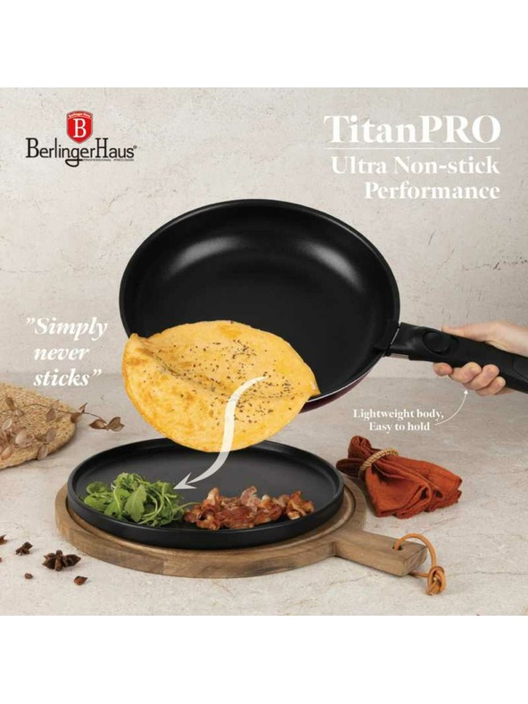 Berlingerhaus Комплект съдове с подвижна дръжка 12 части Leonardo Collection BERLINGERHAUS