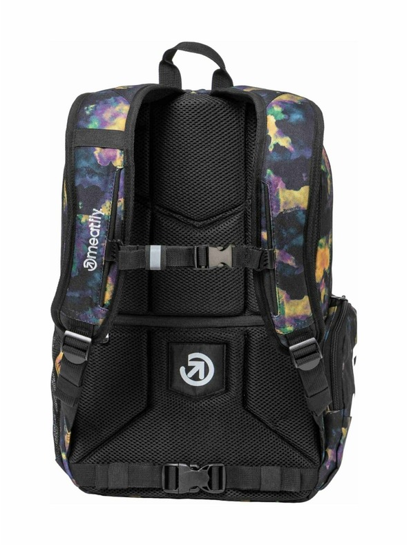 Meatfly Meatfly раница Basejumper Dark Aquarel 22 L + МОЛИВНИК | Обем 22 L