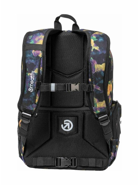 Meatfly Meatfly раница Basejumper Dark Aquarel 22 L + МОЛИВНИК | Обем 22 L