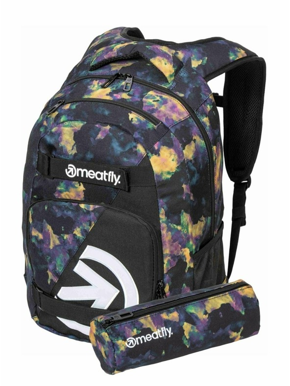 Meatfly Meatfly раница Exile Dark Aquarel 24 L + МОЛИВНИК | Обем 24 L