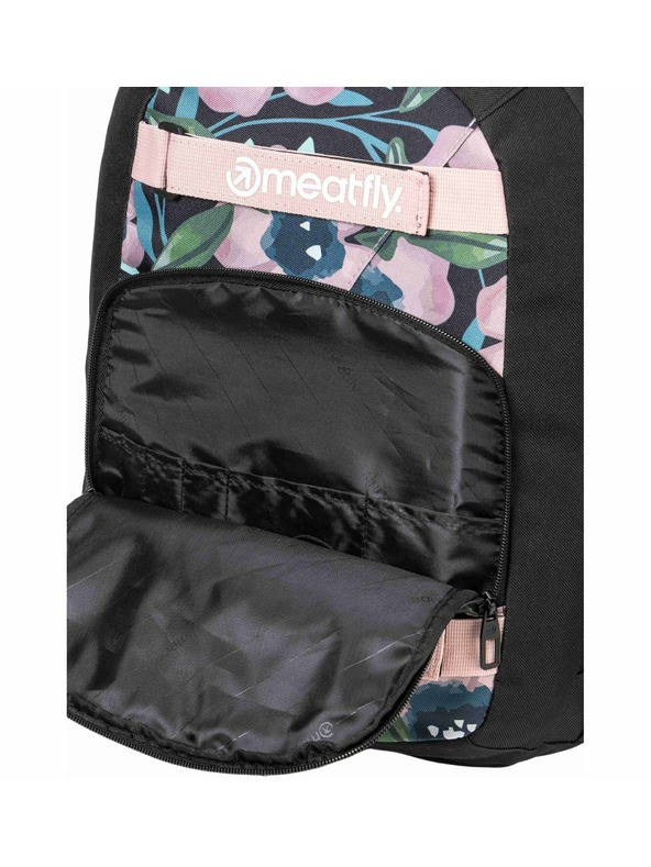 Meatfly Meatfly раница Exile Pink Flowers 24 L + МОЛИВНИК | Обем 24 L