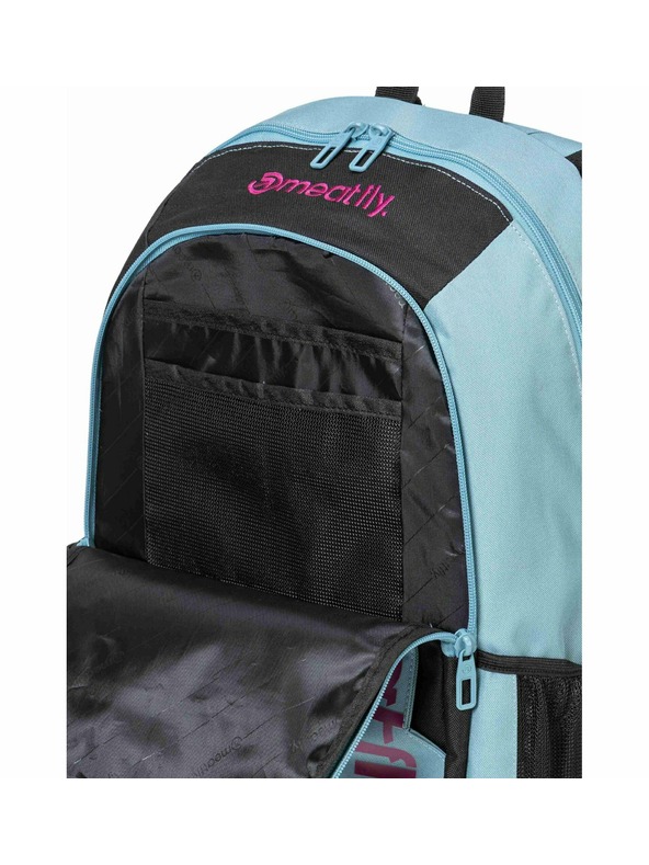 Meatfly Meatfly раница Basejumper Aqua / Pink 22 L + МОЛИВНИК | Обем 22 L
