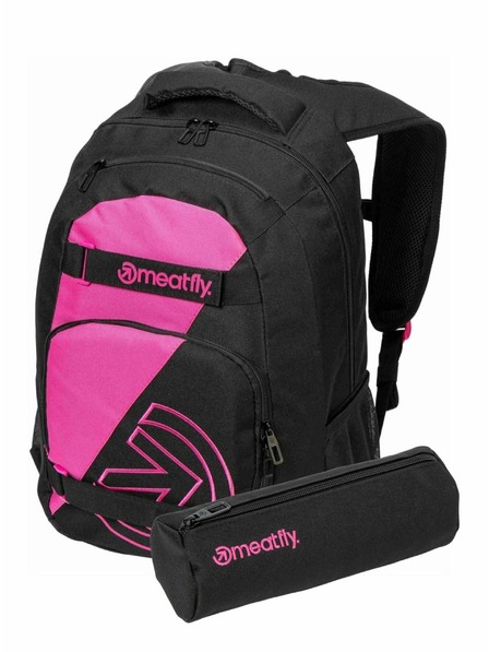 Meatfly Meatfly раница Exile Pink / Black 24 L + МОЛИВНИК | Обем 24 L