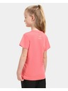 Kilpi Детска памучна тениска Kilpi MALGA-JG Розова