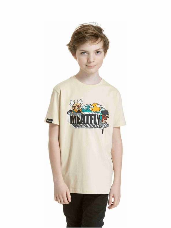 Meatfly Meatfly детска тениска Skejters Sand | Пясъчна