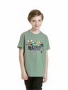 Meatfly Meatfly детска тениска Skejters Olive | Зелена