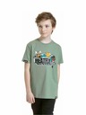 Meatfly Meatfly детска тениска Skejters Olive | Зелена