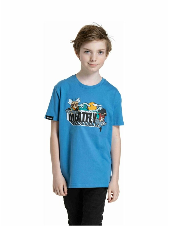 Meatfly Meatfly детска тениска Skejters Blue | Синя
