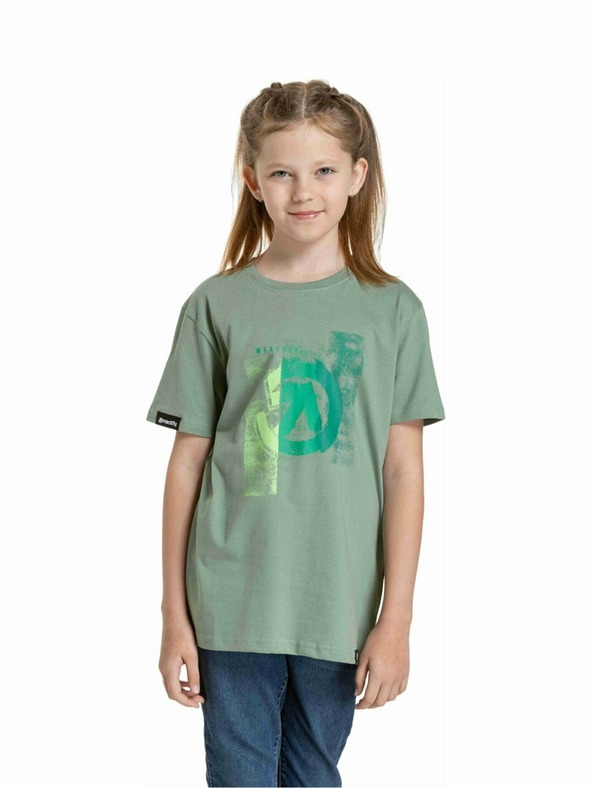 Meatfly Meatfly детска тениска Artee Olive | Зелена