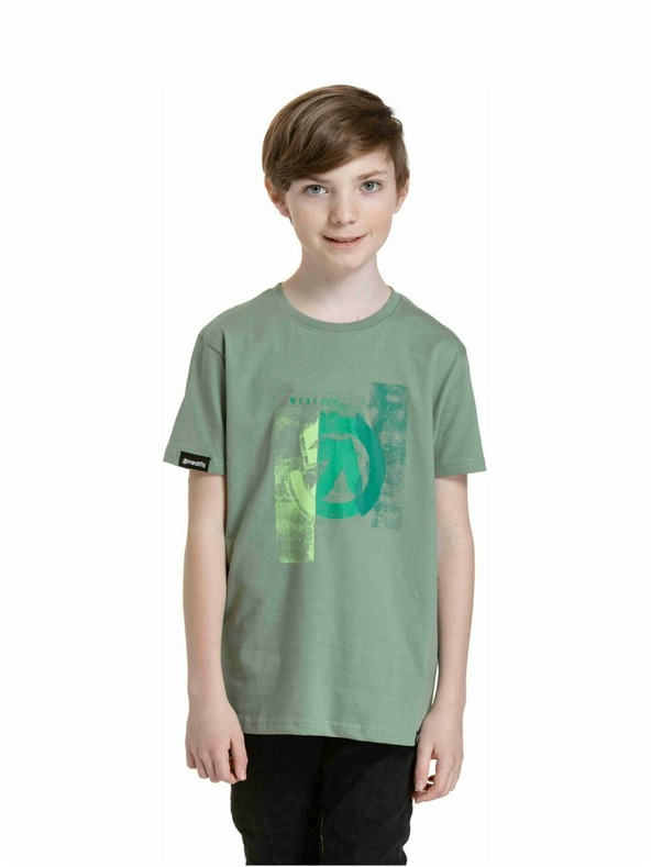 Meatfly Meatfly детска тениска Artee Olive | Зелена
