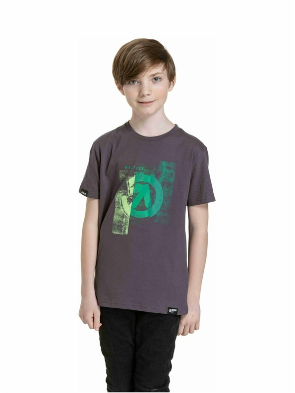 Meatfly Meatfly детска тениска Artee Mystic Сива