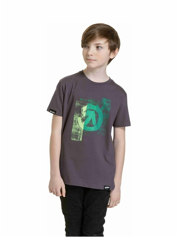 Meatfly Meatfly детска тениска Artee Mystic Сива