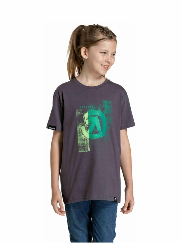 Meatfly Meatfly детска тениска Artee Mystic Сива