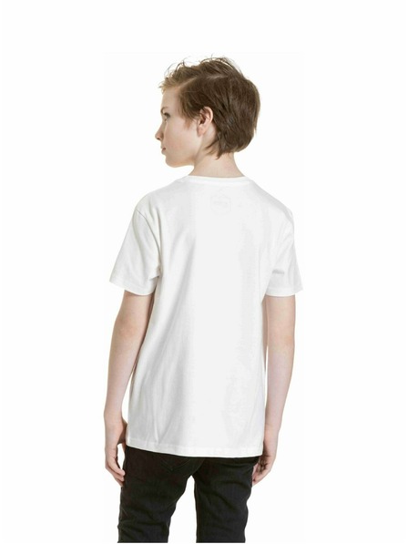 Meatfly Meatfly детска тениска Dino Бяла