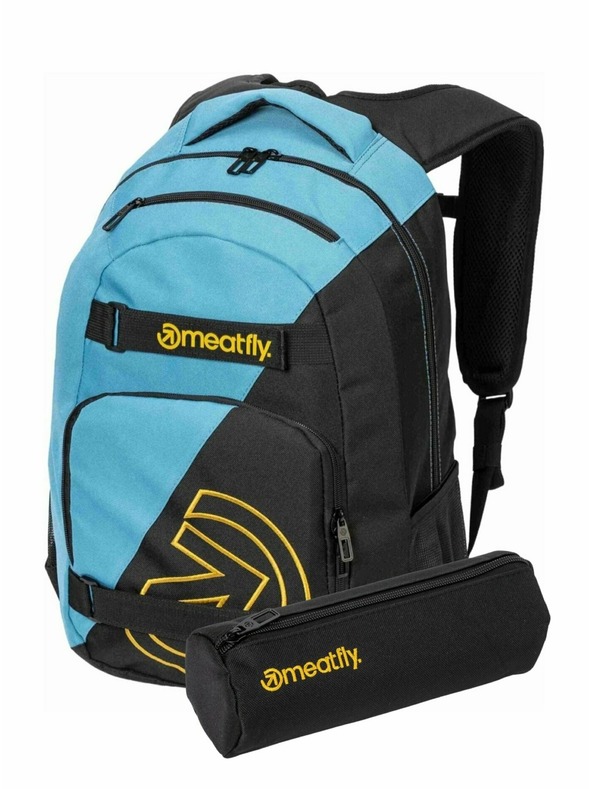 Meatfly Meatfly раница Exile Sky Blue / Yellow 24 L + МОЛИВНИК | Обем 24 L