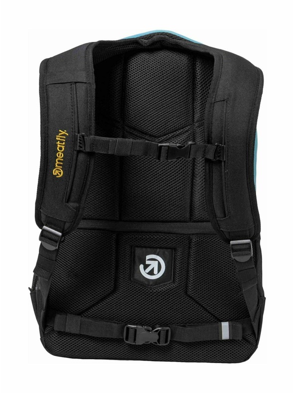 Meatfly Meatfly раница Exile Sky Blue / Yellow 24 L + МОЛИВНИК | Обем 24 L