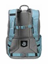 Meatfly Meatfly раница Basejumper Grey Heather / Aqua 22 L + МОЛИВНИК | Сив | Обем 22 L