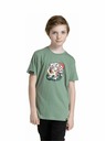 Meatfly Meatfly детска тениска Dino Olive | Зелена