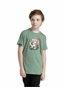 Meatfly Meatfly детска тениска Dino Olive | Зелена
