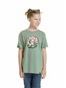 Meatfly Meatfly детска тениска Dino Olive | Зелена