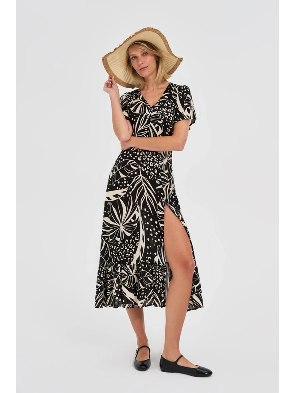 Moodo Дамска шапка Moodo - бежова