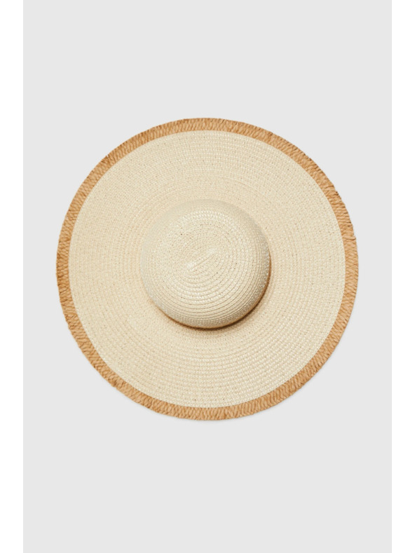 Moodo Дамска шапка Moodo - бежова