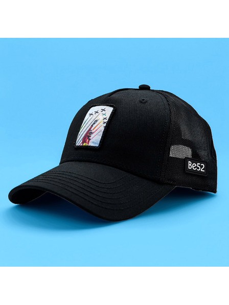 Be52 Be52 Scuderia шапка с козирка premium черна