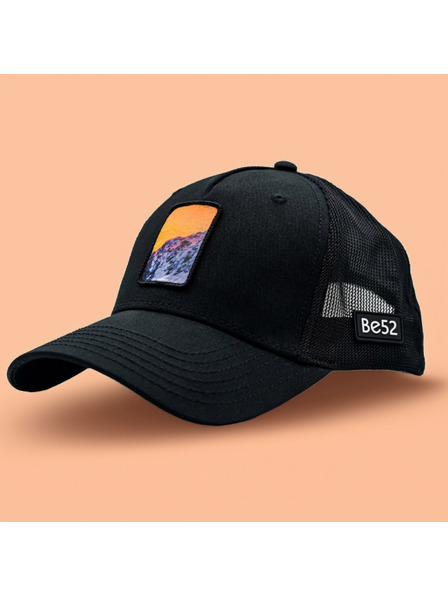 Be52 Be52 Alpine шапка с козирка premium черна