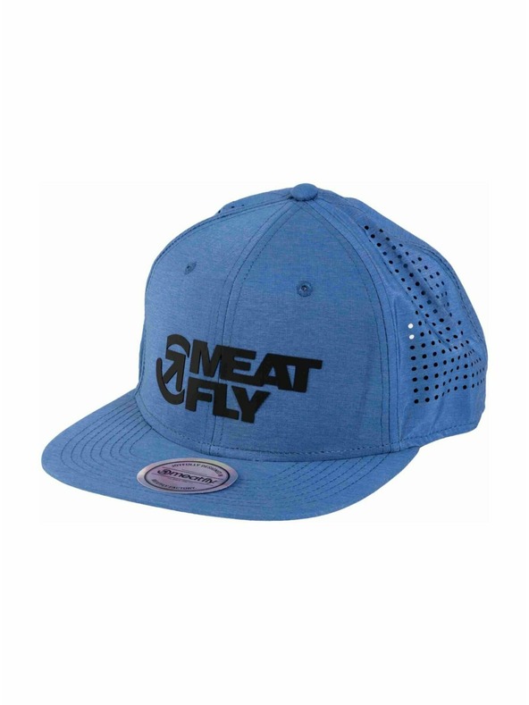 Meatfly Meatfly шапка с козирка Keery Perfor Snapback Blue / Black