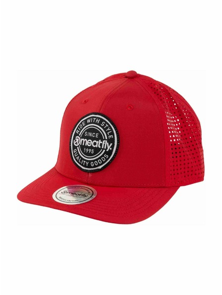 Meatfly Meatfly шапка с козирка Ollie Perfor Cap Red Label | Червена |