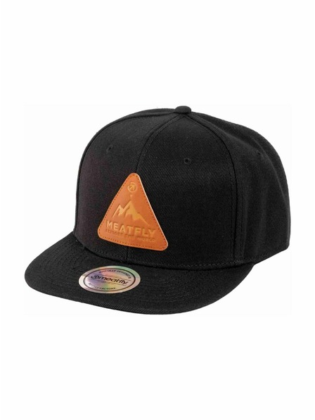 Meatfly Meatfly шапка с козирка Hornet Snapback Black Peak | Черна |