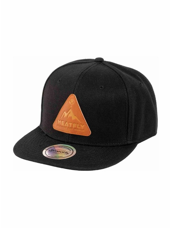 Meatfly Meatfly шапка с козирка Hornet Snapback Black Peak | Черна |